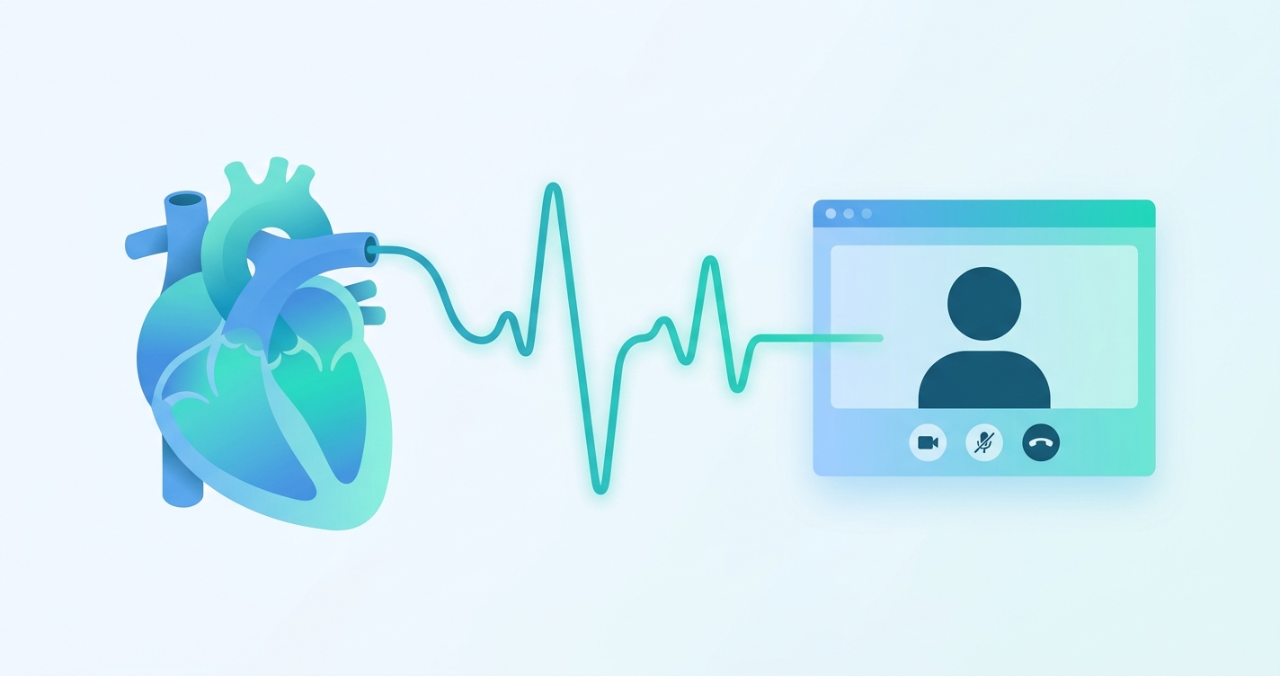 How can my cardiologist truly understand my heart health from a video screen today?