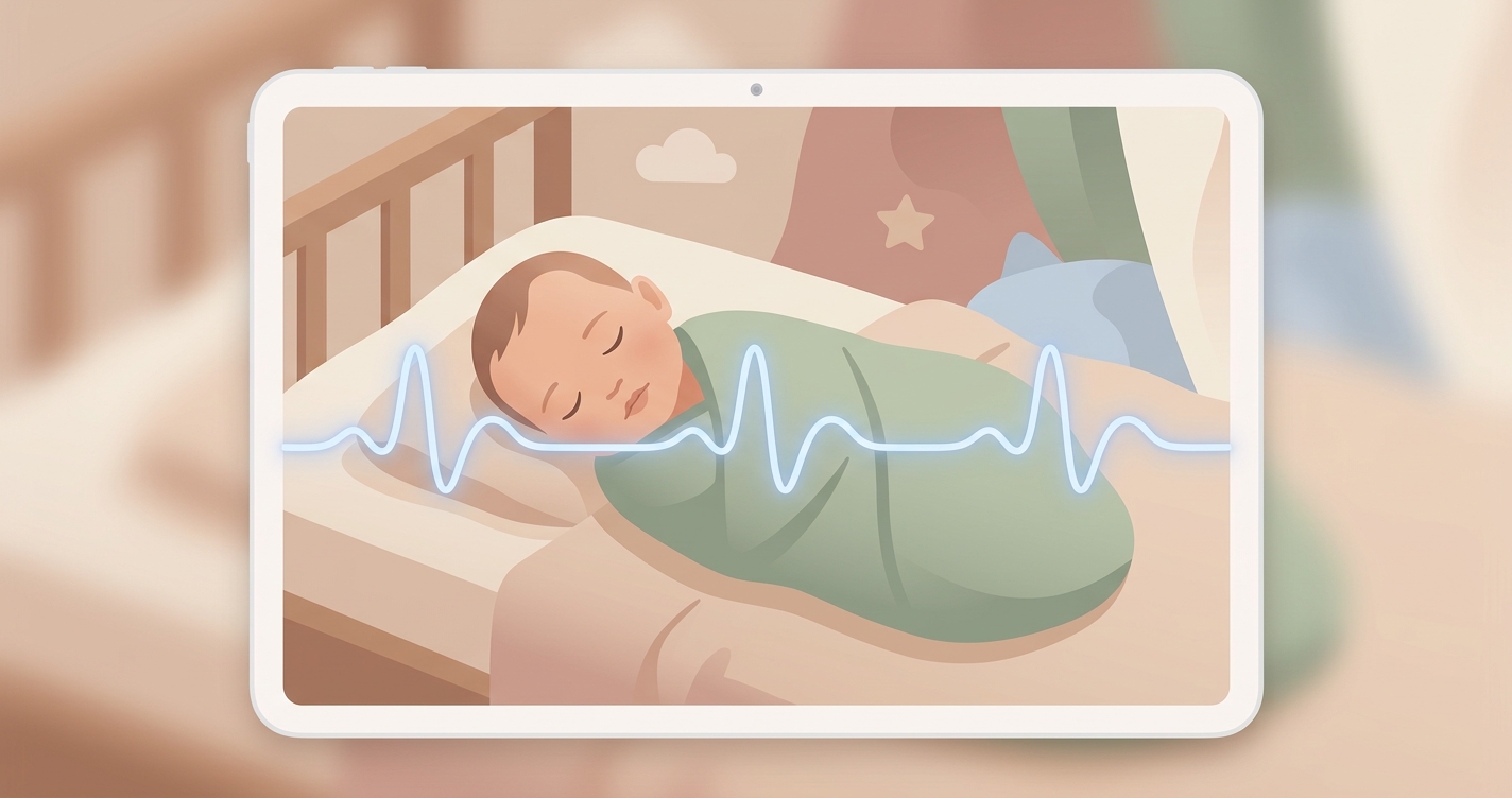 Will my online doctor know if my infant's heart rate is too fast without touching them?